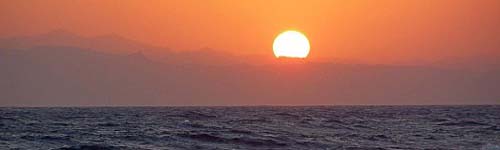 red sea sunrise
